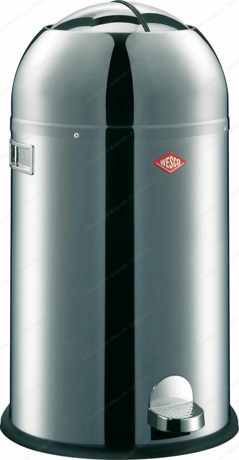 Kickmaster waste bin Wesco Rot WESCO 184631 02